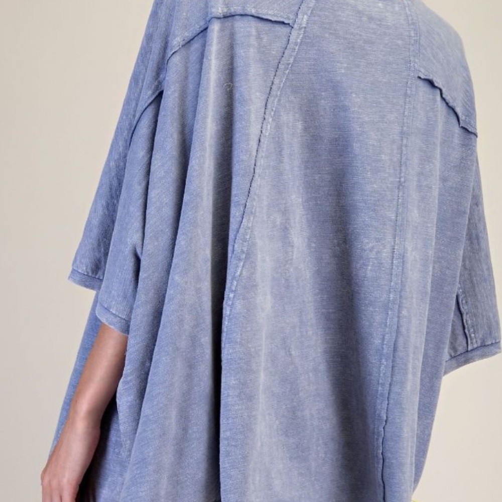 💕 Easel Plus LOVE washed top - Picture 5 of 6